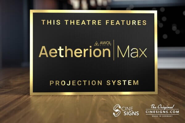 Aetherion Max Sign by CineSigns