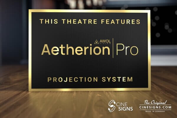 Aetherion Pro Sign by CineSigns