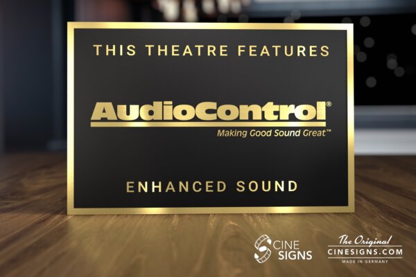 Audiocontrol Sign by CineSigns