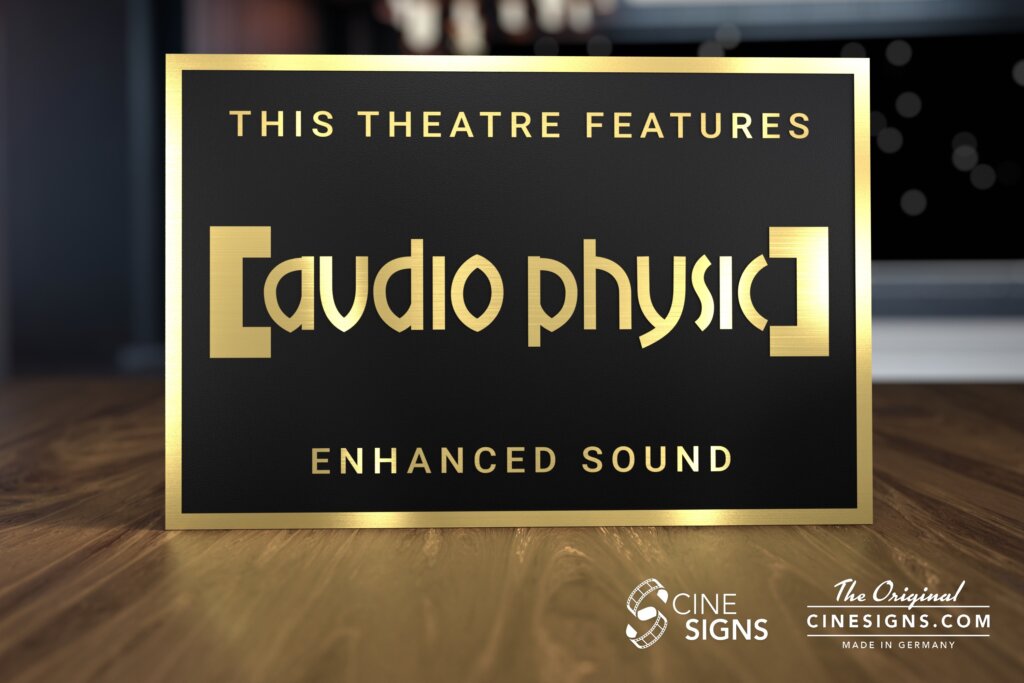 Audiophysic Sign | CineSigns