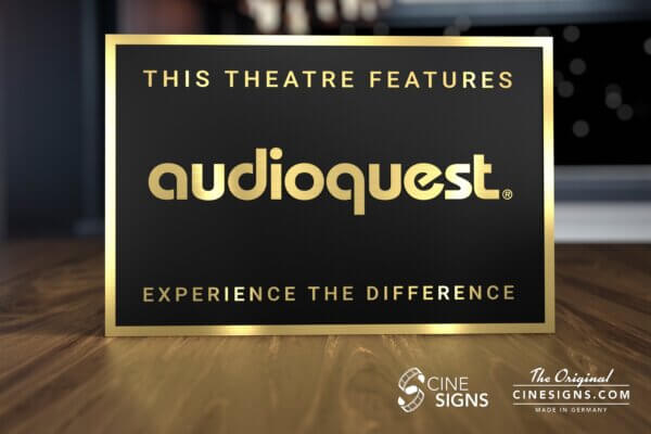 Audioquest Sign by CineSigns