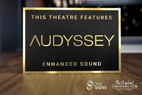 Audyssey Sign by CineSigns