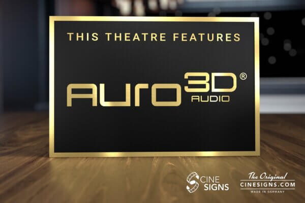 Auro 3D Sign by CineSigns