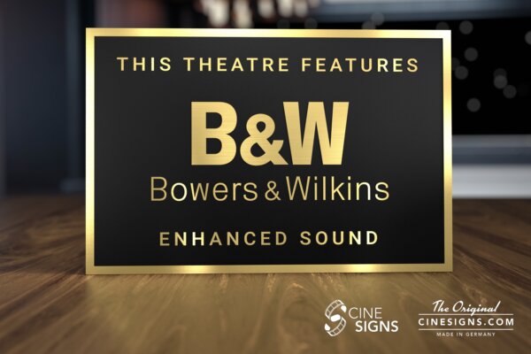Bowers & Wilkins Sign by CineSigns