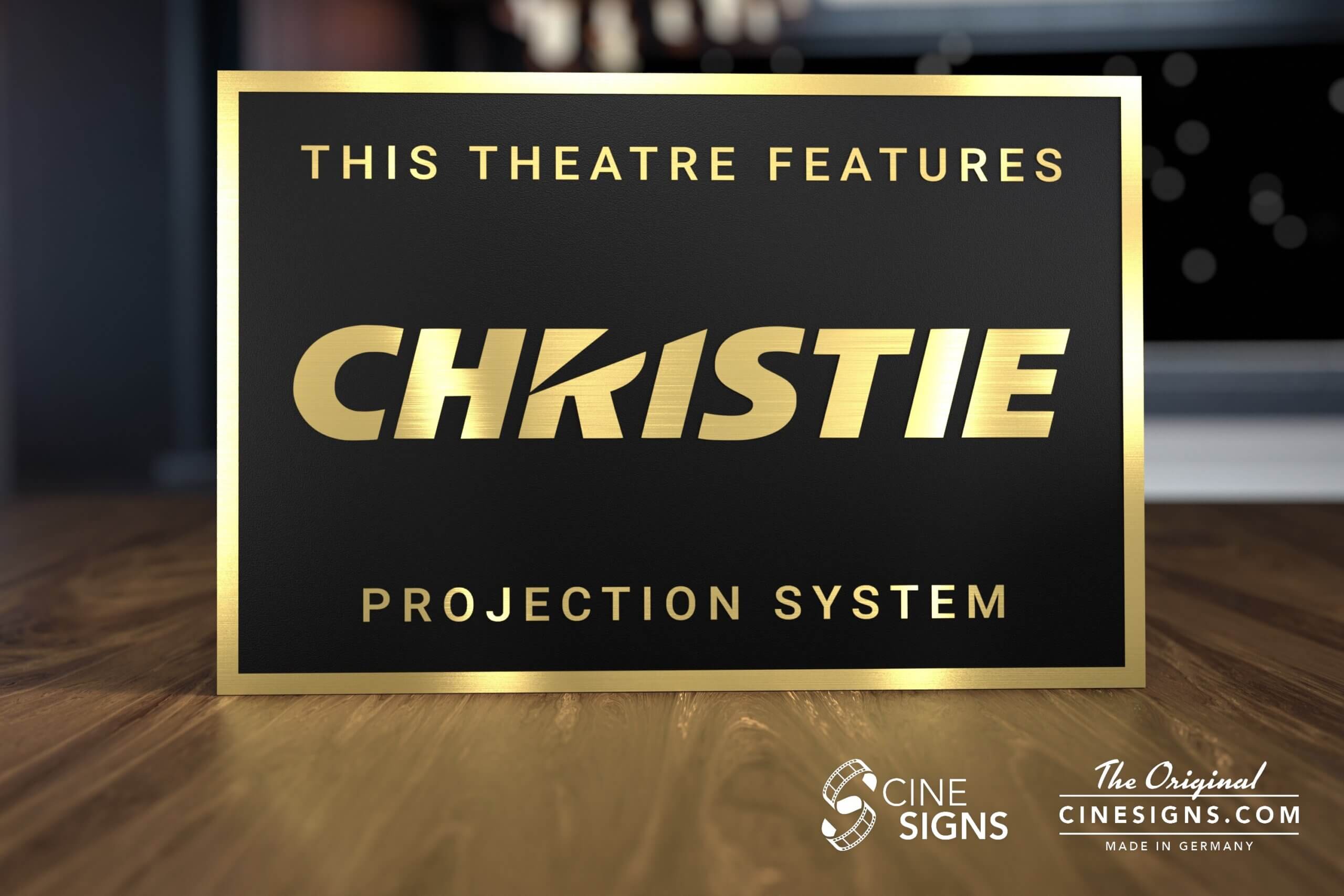 Christie Sign by CineSigns