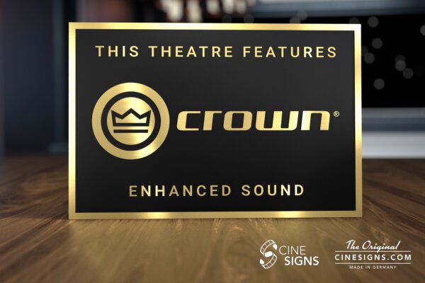 Crown Sign by CineSigns