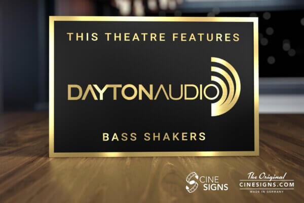 Dayton Audio Sign by CineSigns