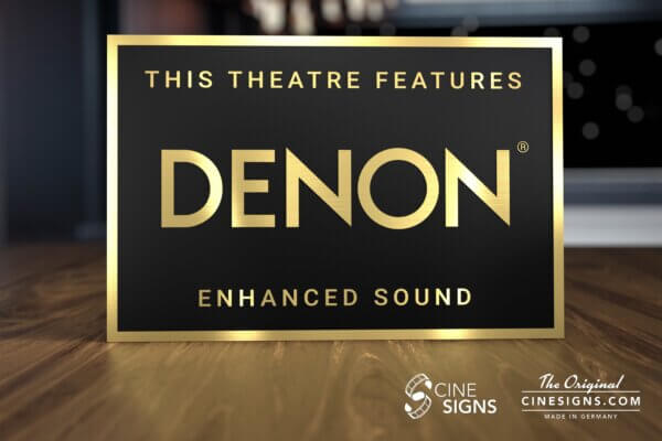 Denon Sign by CineSigns