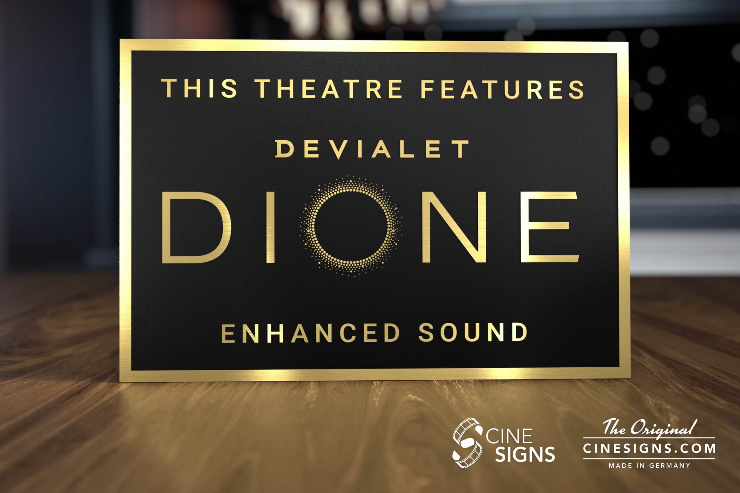 Dione Sign by CineSigns