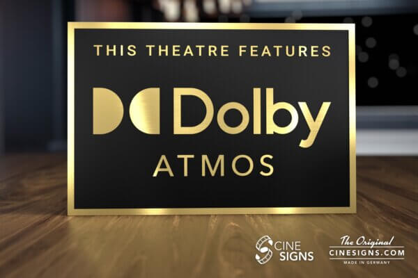 Dolby Atmos Sign by CineSigns