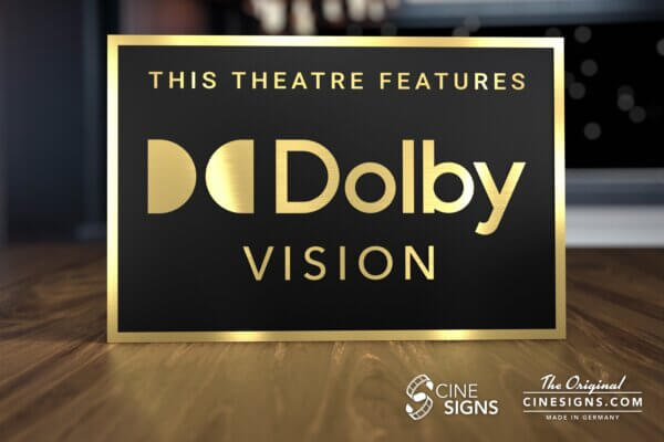 Dolby Vision Sign by CineSigns