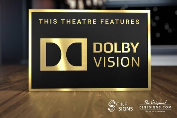 Dolby Vision Legacy Sign by CineSigns