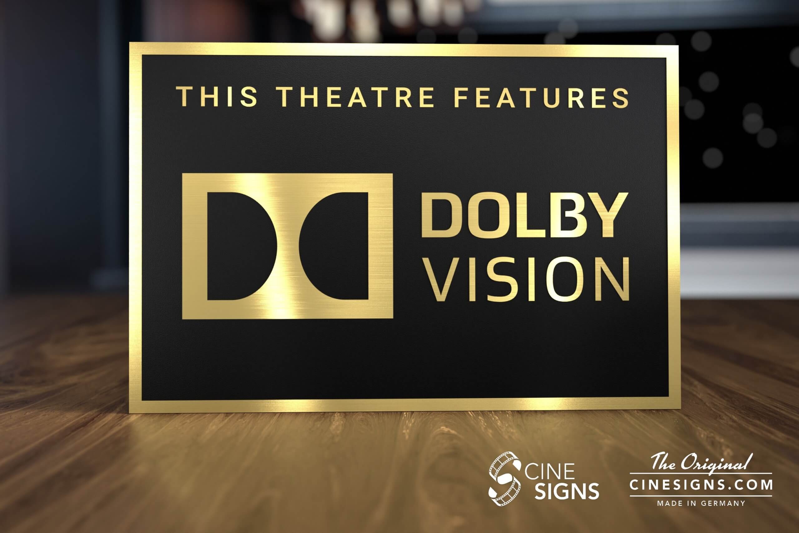 Dolby Vision Legacy Sign by CineSigns