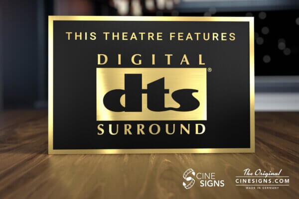 DTS Surround Sign by CineSigns