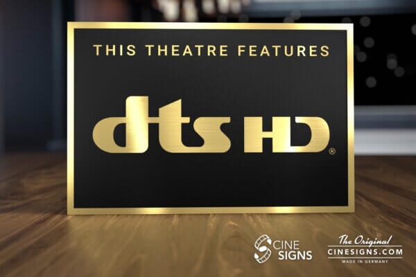 DTS HD Sign by CineSigns