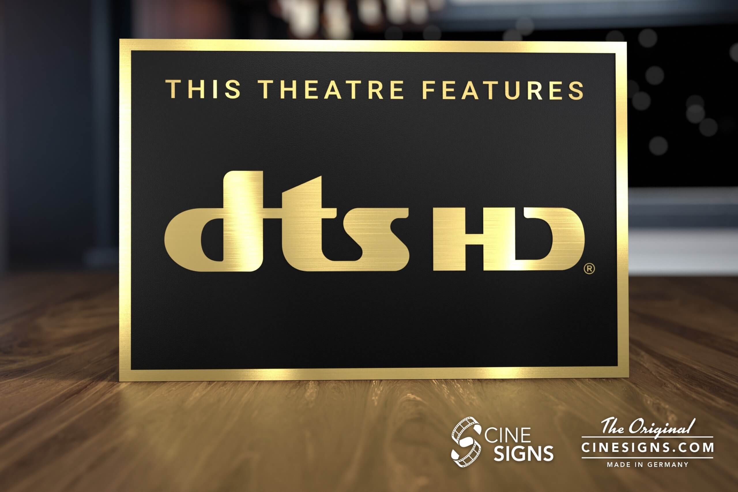 DTS HD Sign by CineSigns