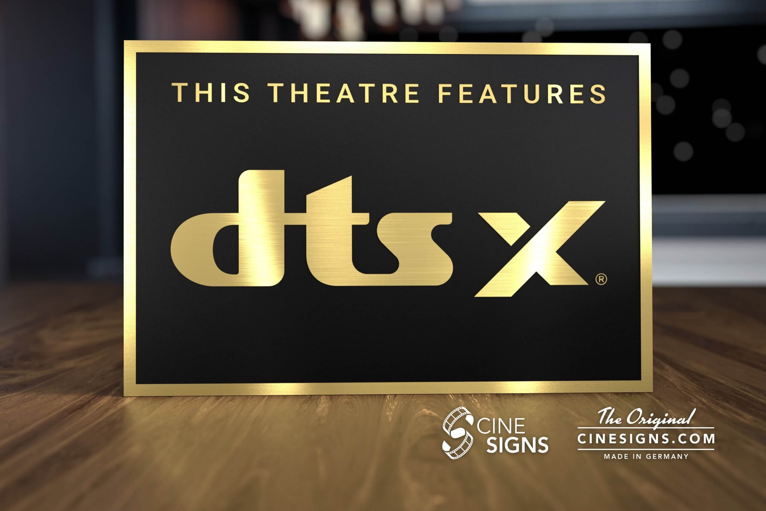 DTS-X Sign by CineSigns
