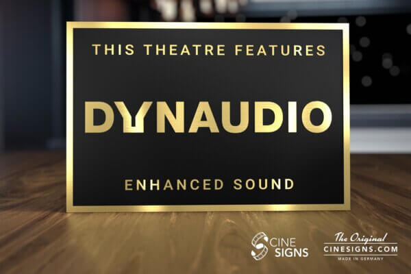 DYNAUDIO Sign by CineSigns