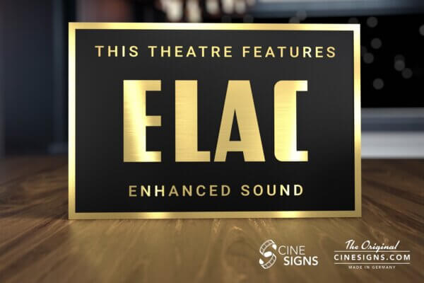 ELAC Sign by CineSigns