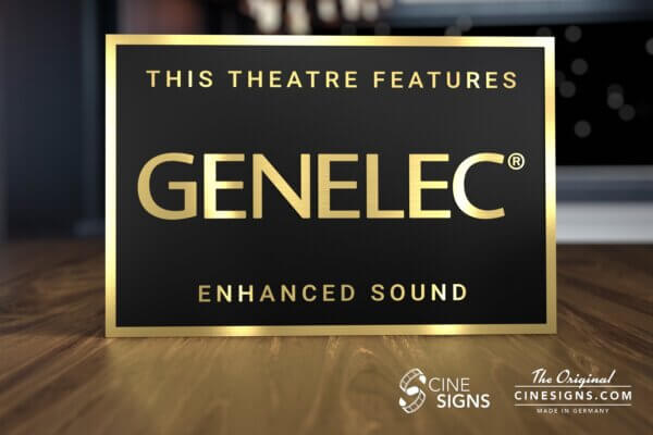 Genelec Sign by CineSigns