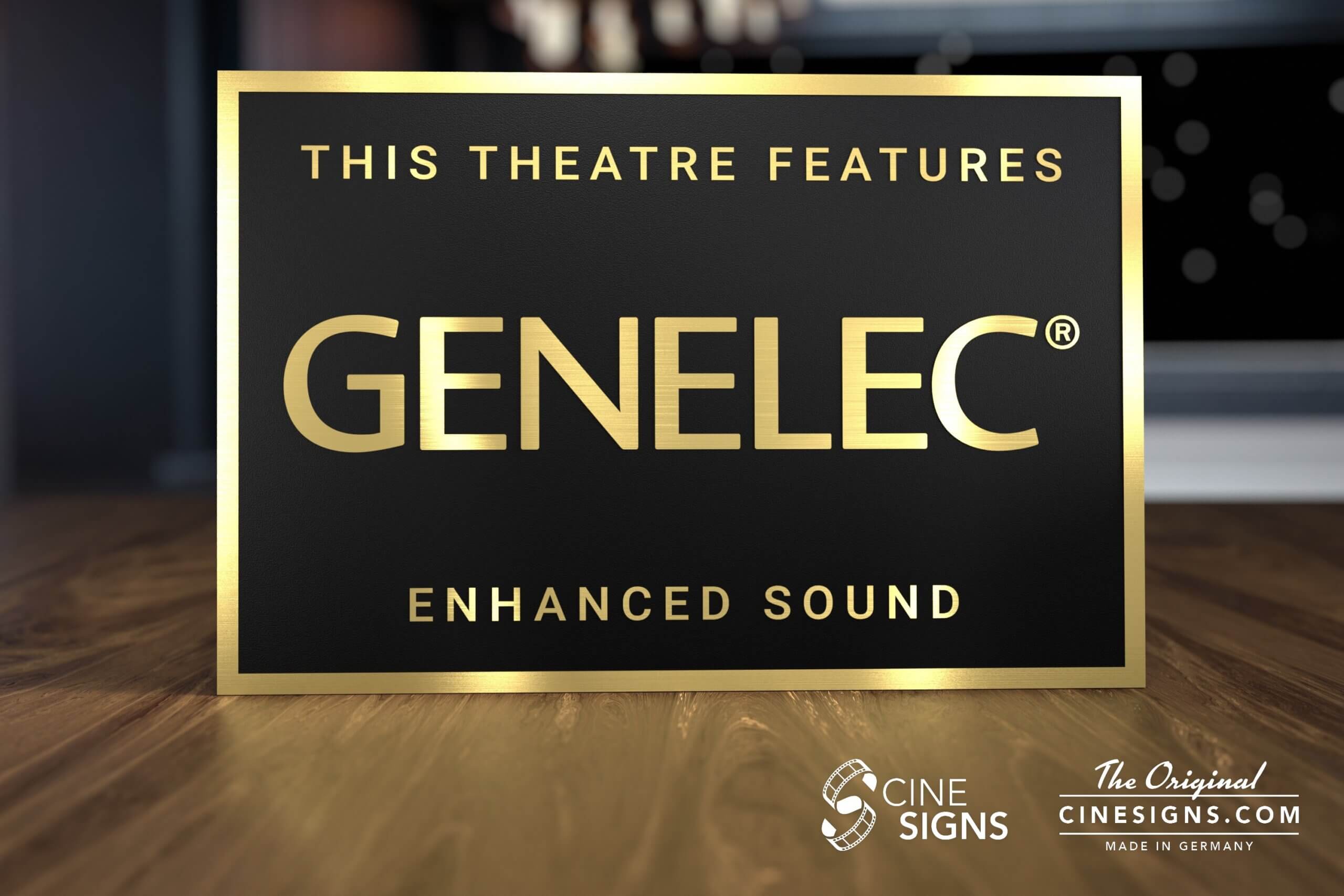 Genelec Sign by CineSigns