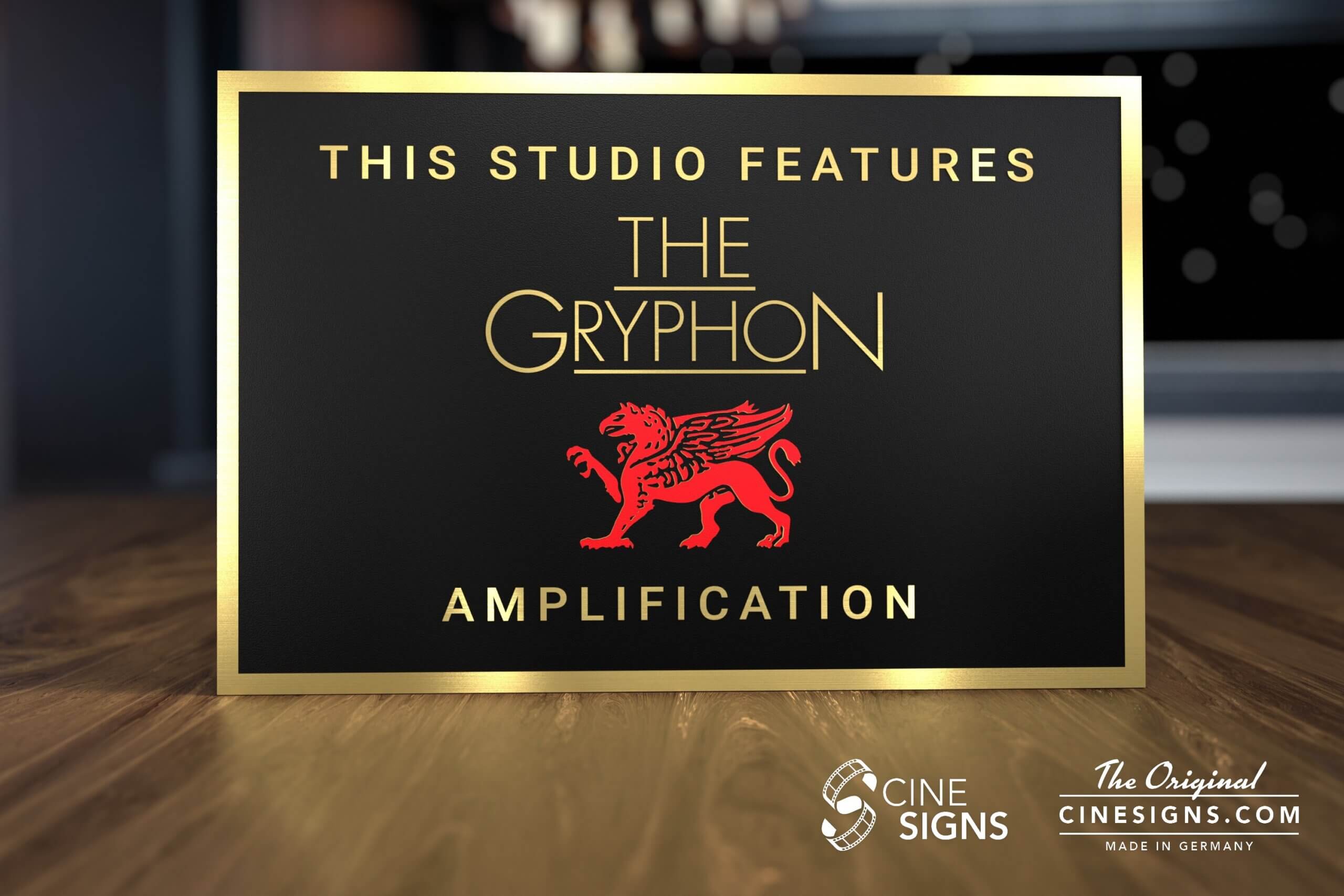 Gryphon Sign by CineSigns