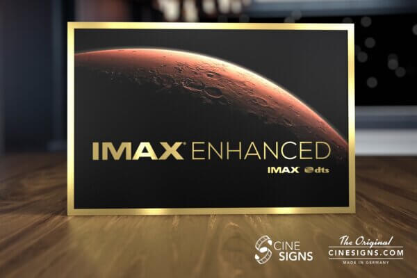 IMAX Red Planet Sign by CineSigns