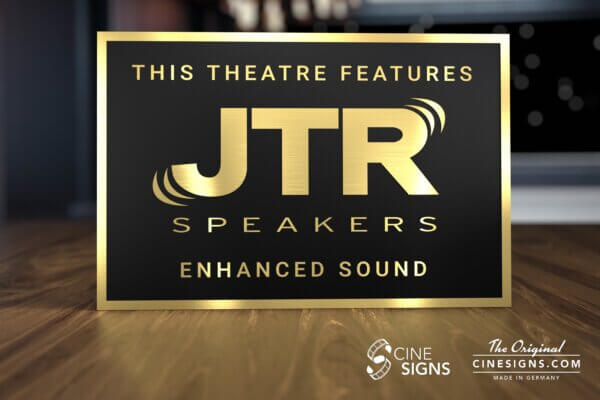 JTR Speakers Sign by CineSigns
