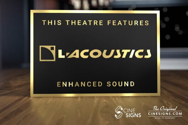L-Acoustics Sign by CineSigns
