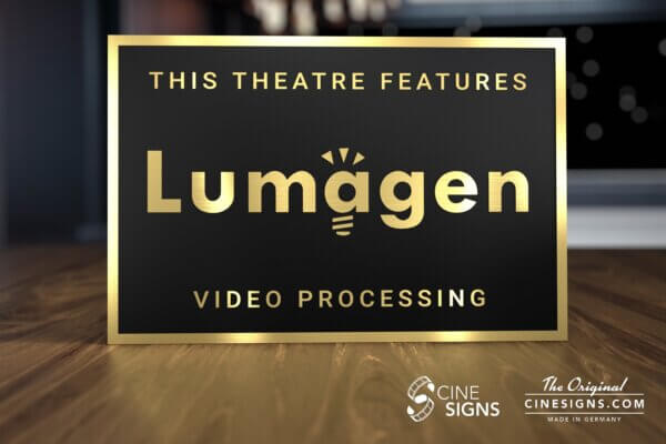 Lumagen Sign by CineSigns