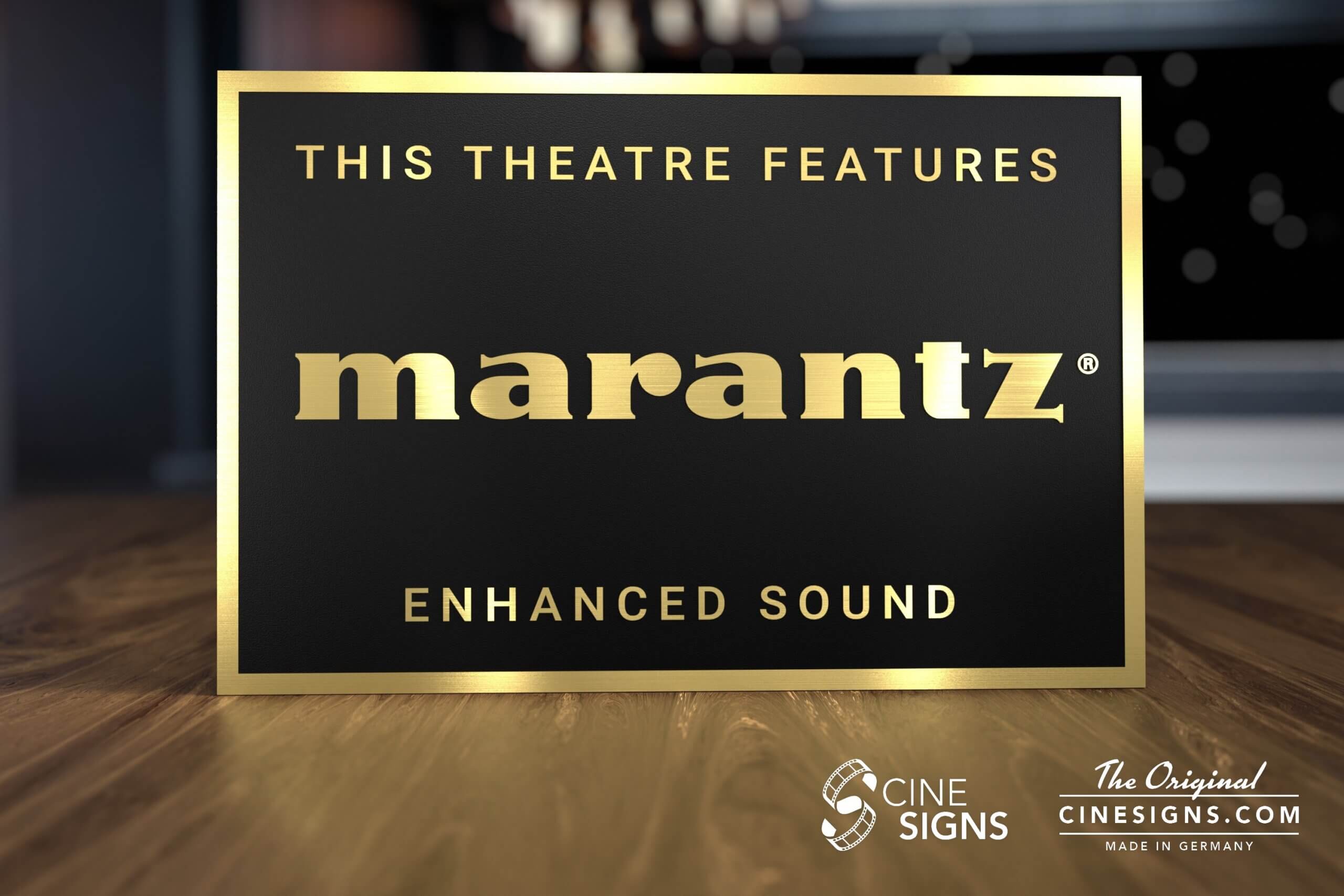 Marantz Sign by CineSigns