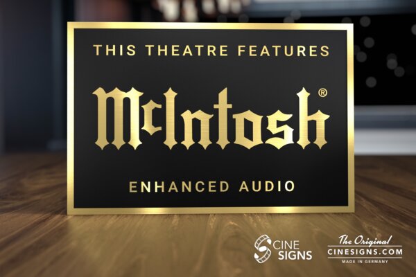 McIntosh Sign by CineSigns