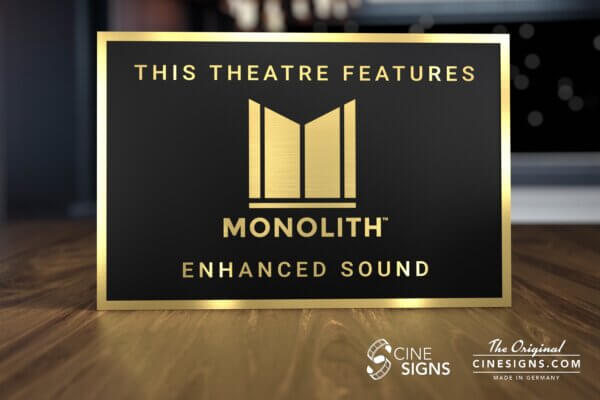Monolith Sign by CineSigns