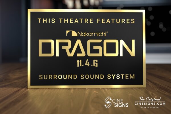 Nakamichi Dragon Sign by CineSigns