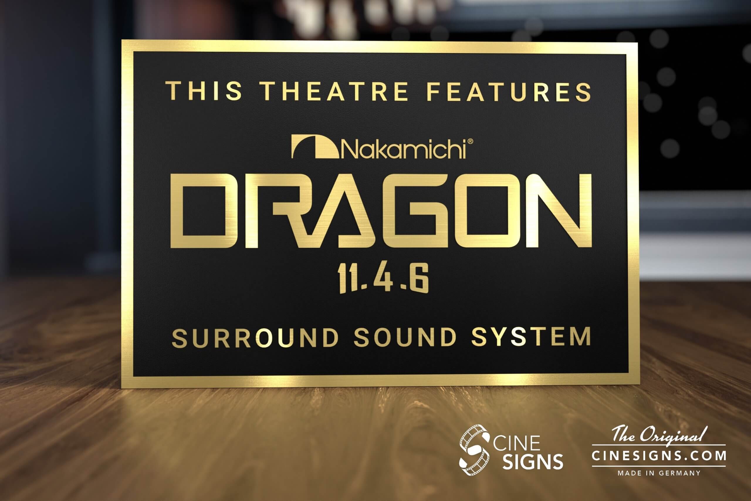 Nakamichi Dragon Sign by CineSigns