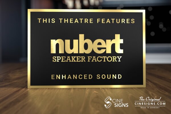 Nubert Sign by CineSigns