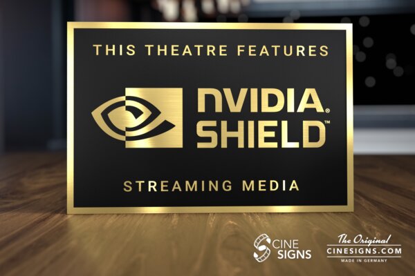 Nvidia Shield Sign by CineSigns