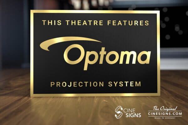 Optoma Sign by CineSigns