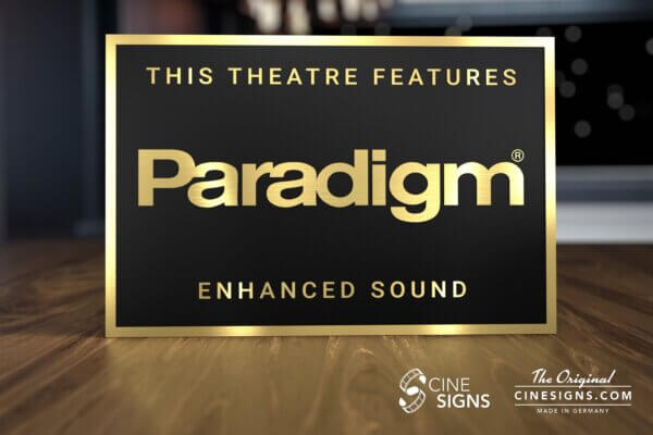 Paradigm Sign by CineSigns