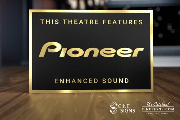 Pioneer Sign by CineSigns