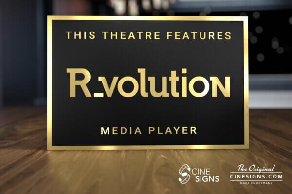 Rvolution Sign by CineSigns