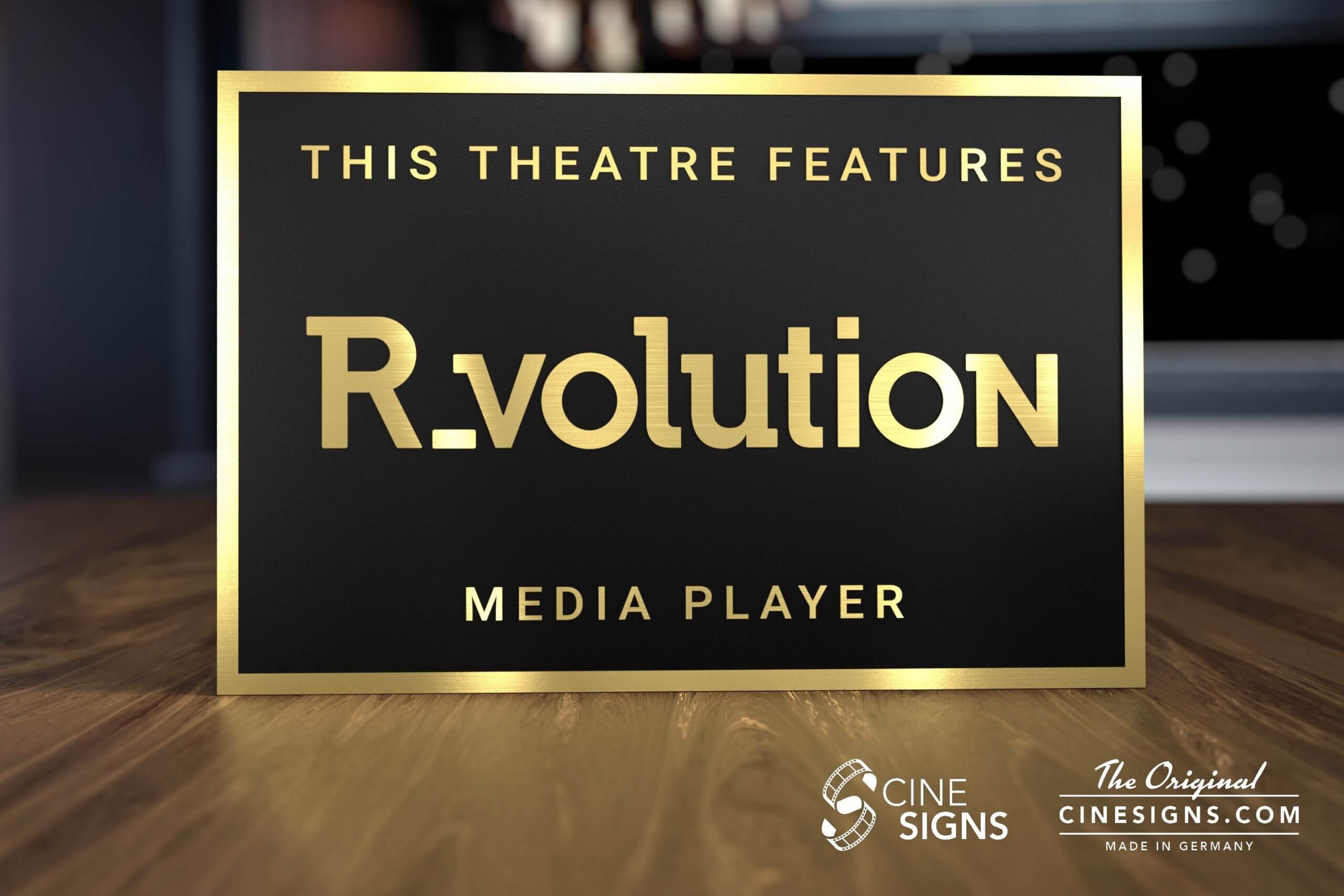 Rvolution Sign by CineSigns
