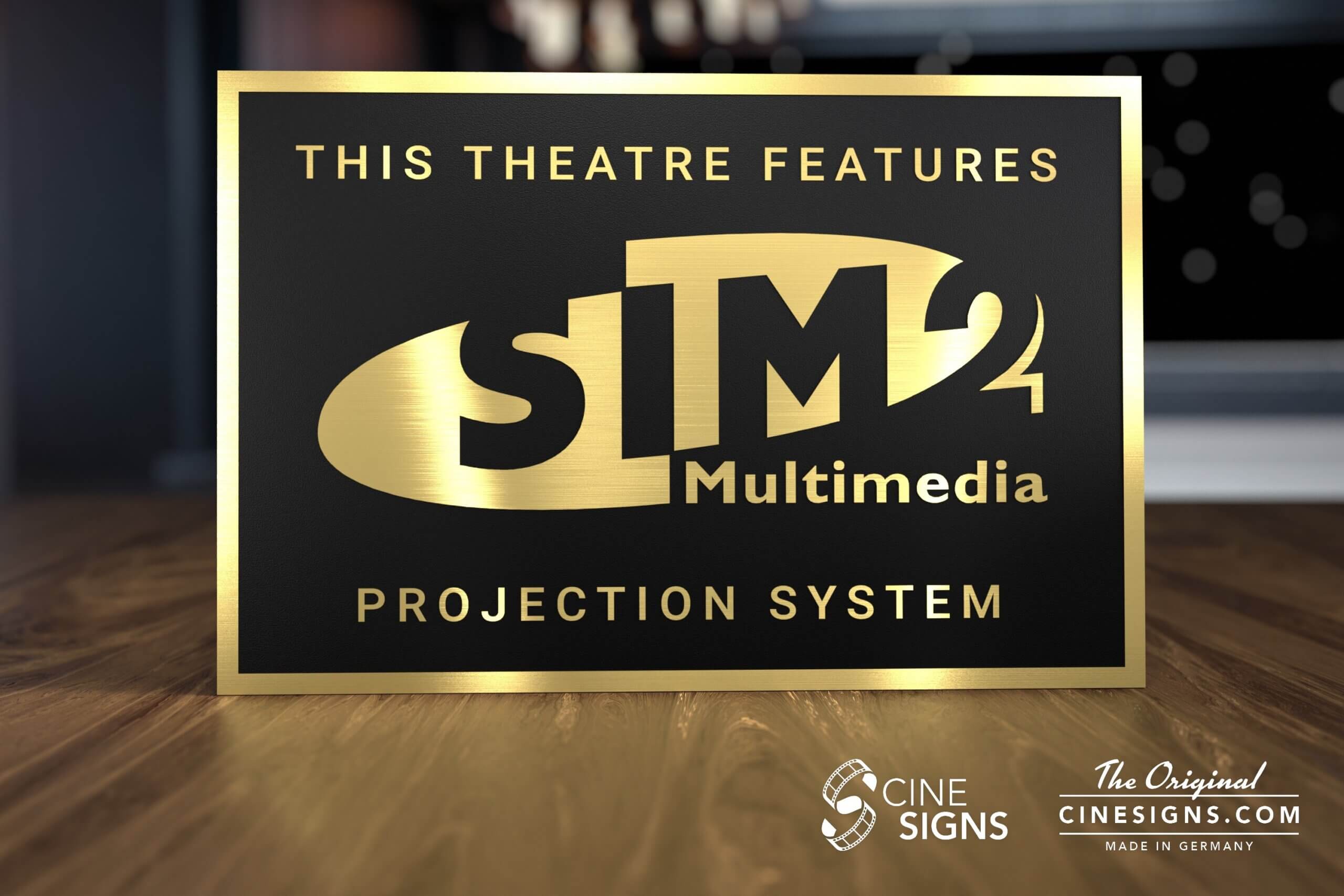 Sim2 Sign by CineSigns