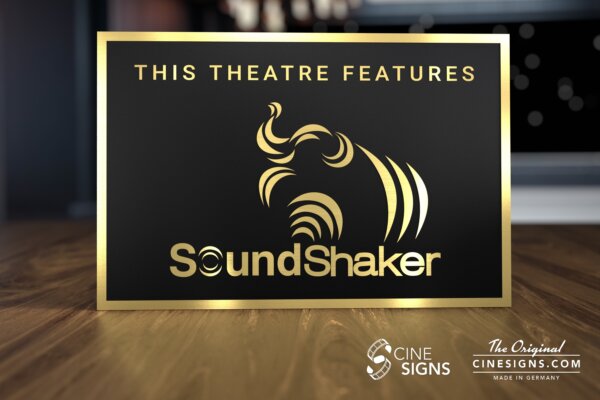 Soundshaker Sign by CineSigns