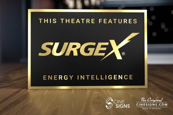 SurgeX Sign by CineSigns