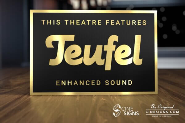 Teufel Sign by CineSigns