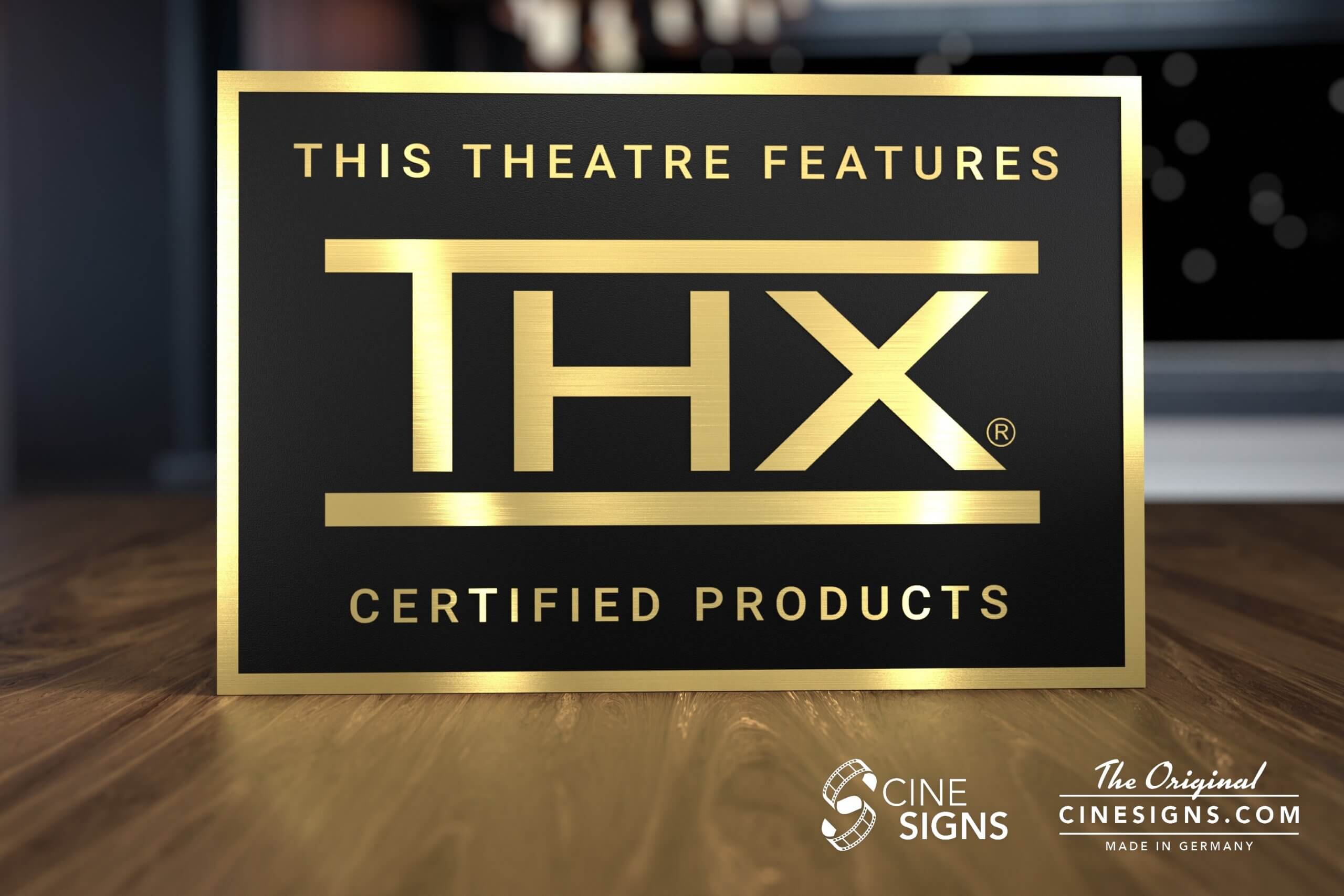 THX Certified Sign by CineSigns