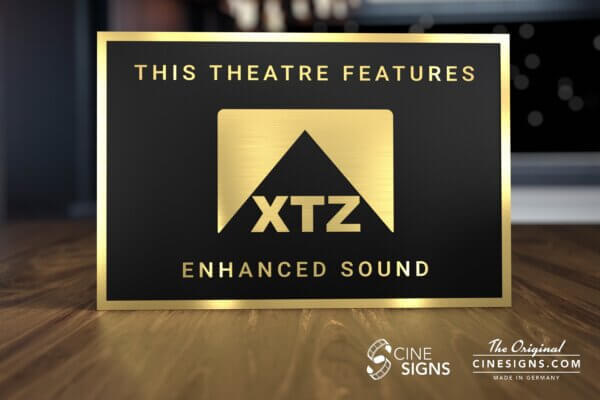 XTZ Sound Sign by CineSigns