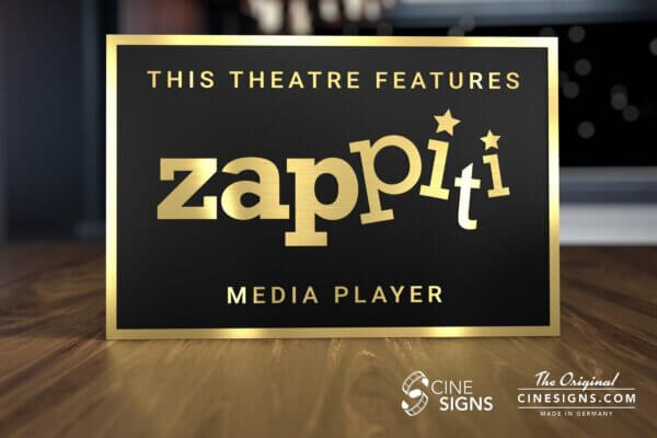 Zappiti Sign by CineSigns