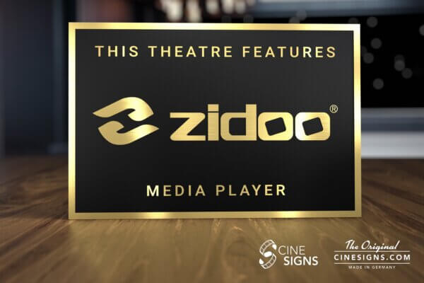 Zidoo Sign by CineSigns